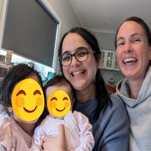 Jenn with Suzanne & girls